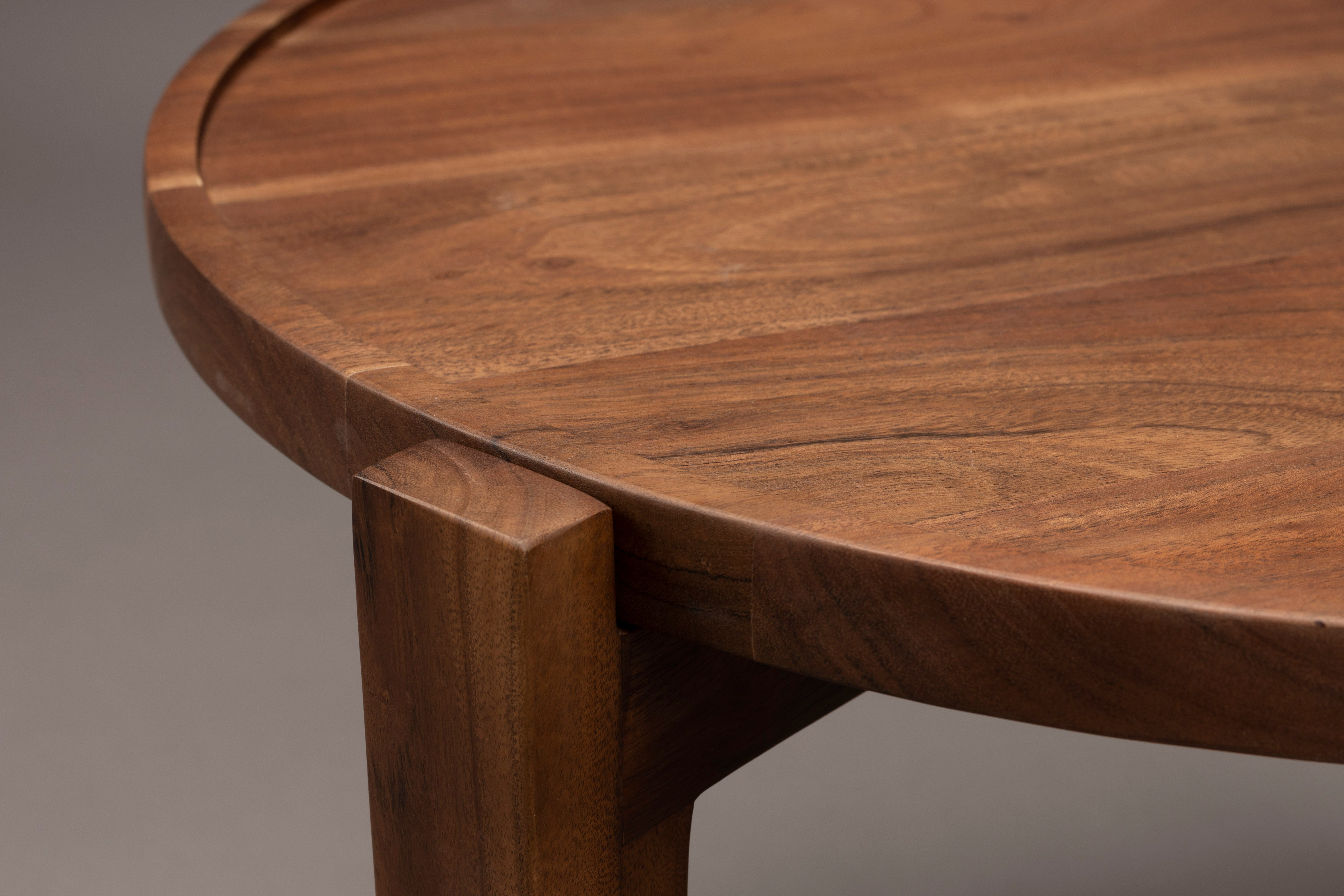 Dutchbone Shane Brown Acacia Wood Coffee Table